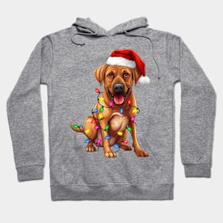 Christmas Rhodesian Ridgeback Hoodie